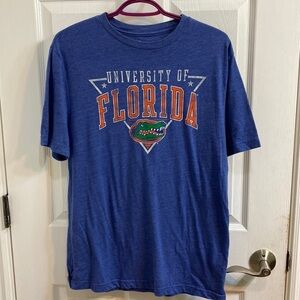 University of Florida Gators Athletic Men’s Tee Shirt Blue Orange Size Medium